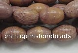 CRC67 15.5 inches 13*18mm rice rhodochrosite gemstone beads