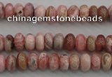 CRC752 15.5 inches 4*6mm rondelle rhodochrosite beads wholesale