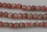 CRC754 15.5 inches 4mm round rhodochrosite beads wholesale