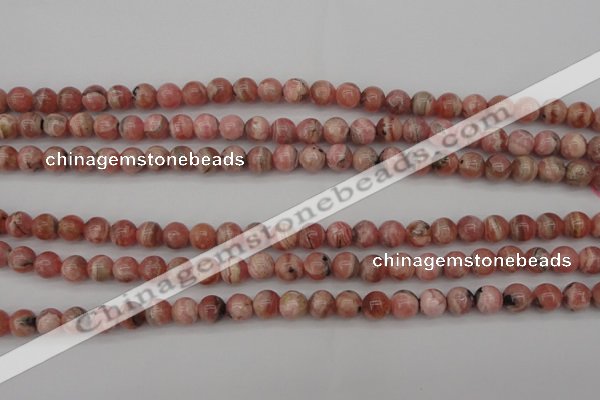 CRC755 15.5 inches 6mm round rhodochrosite beads wholesale