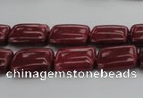 CRC821 15.5 inches 10*14mm rectangle Brazilian rhodochrosite beads