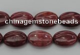 CRC832 15.5 inches 12*16mm oval Brazilian rhodochrosite beads