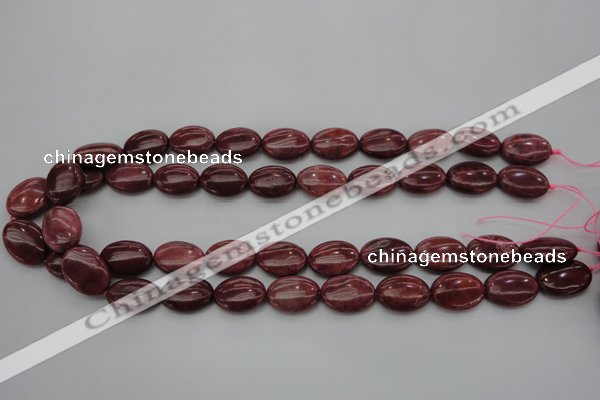 CRC833 15.5 inches 13*18mm oval Brazilian rhodochrosite beads