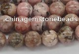 CRC904 15.5 inches 9mm round natural rhodochrosite beads