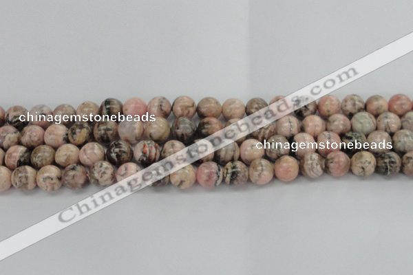 CRC905 15.5 inches 10mm round natural rhodochrosite beads