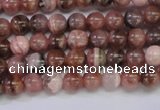 CRC912 15.5 inches 5mm round natural rhodochrosite beads