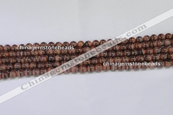 CRC914 15.5 inches 7mm round natural rhodochrosite beads