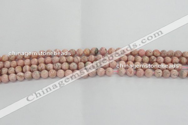 CRC921 15.5 inches 6mm round natural rhodochrosite beads