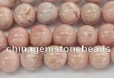 CRC922 15.5 inches 8mm round natural rhodochrosite beads