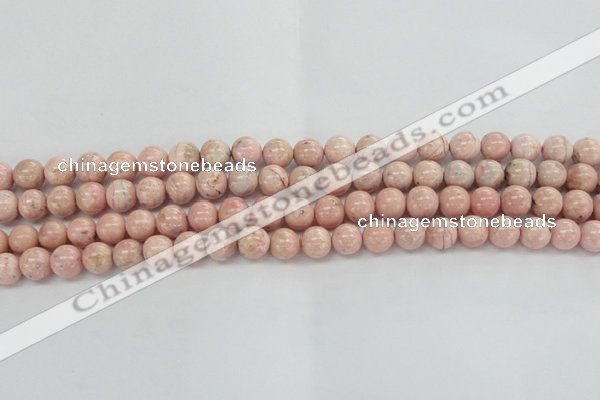 CRC922 15.5 inches 8mm round natural rhodochrosite beads