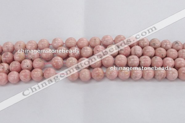 CRC923 15.5 inches 10mm round natural rhodochrosite beads