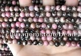 CRD351 15.5 inches 6mm round rhodonite beads wholesale