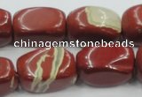 CRE21 16 inches 16*25mm nugget natural red jasper beads wholesale