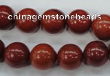 CRE28 15.5 inches 12mm round red jasper gemstone beads wholesale