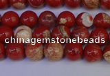 CRE301 15.5 inches 6mm round red jasper beads wholesale