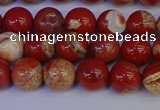 CRE302 15.5 inches 8mm round red jasper beads wholesale