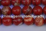 CRE303 15.5 inches 10mm round red jasper beads wholesale