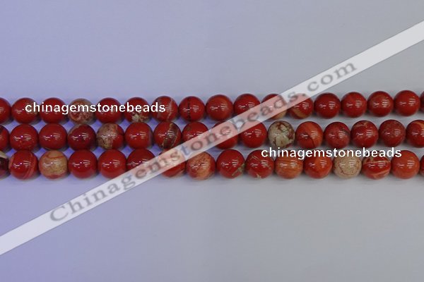 CRE304 15.5 inches 12mm round red jasper beads wholesale