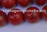 CRE308 15.5 inches 20mm round red jasper beads wholesale