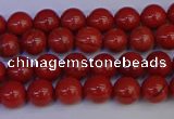 CRE310 15.5 inches 4mm round red jasper beads wholesale