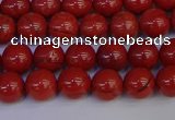 CRE311 15.5 inches 6mm round red jasper beads wholesale