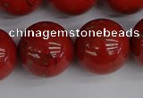 CRE318 15.5 inches 20mm round red jasper beads wholesale