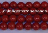 CRE321 15.5 inches 6mm round red jasper beads wholesale