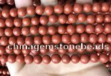 CRE352 15.5 inches 8mm round red jasper beads wholesale