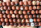 CWJ373 15 inches 10mm round red jasper beads wholesale