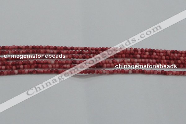 CRF426 15.5 inches 2mm round dyed rain flower stone beads wholesale