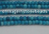 CRF428 15.5 inches 2mm round dyed rain flower stone beads wholesale