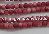 CRF438 15.5 inches 3mm round dyed rain flower stone beads wholesale