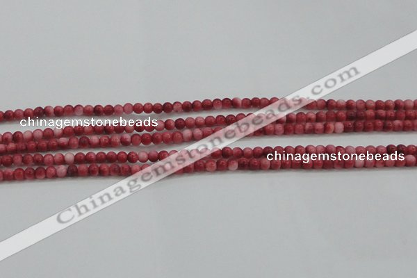 CRF438 15.5 inches 3mm round dyed rain flower stone beads wholesale