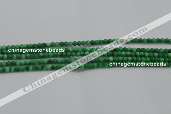 CRF441 15.5 inches 3mm round dyed rain flower stone beads wholesale