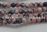 CRF445 15.5 inches 3mm round dyed rain flower stone beads wholesale