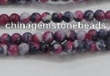 CRF447 15.5 inches 3mm round dyed rain flower stone beads wholesale