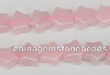 CRG11 15.5 inches 12*12mm star rose quartz gemstone beads wholesale