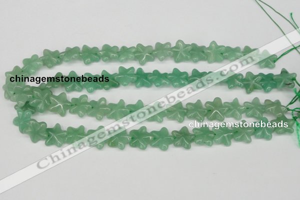 CRG15 15.5 inches 16*16mm star green aventurine gemstone beads