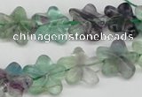 CRG17 15.5 inches 16*16mm star fluorite gemstone beads wholesale