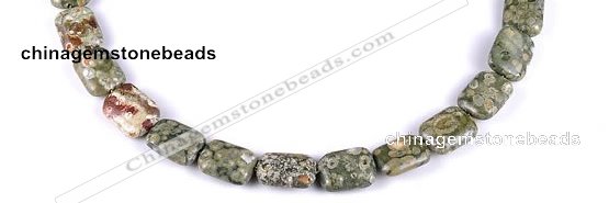 CRH07 different sizes rectangle natural rhyolite bead Wholesale