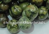 CRH101 15.5 inches 16mm round rhyolite beads wholesale