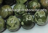 CRH102 15.5 inches 18mm round rhyolite beads wholesale