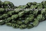 CRH62 15.5 inches 6*8mm faceted teardrop rhyolite beads wholesale