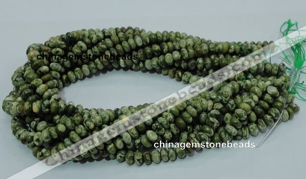 CRH95 15.5 inches 5*8mm rondelle rhyolite beads wholesale