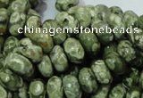 CRH96 15.5 inches 6*10mm rondelle rhyolite beads wholesale