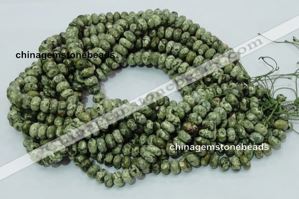 CRH96 15.5 inches 6*10mm rondelle rhyolite beads wholesale