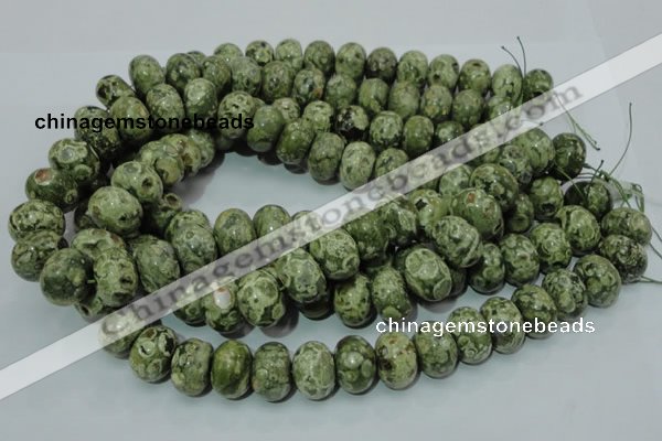 CRH97 15.5 inches 13*18mm rondelle rhyolite beads wholesale