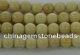 CRI200 15.5 inches 4mm round riverstone beads wholesale