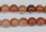 CRJ202 15.5 inches 10mm round natural red jade gemstone beads