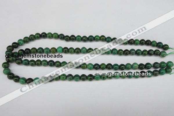 CRJ302 15.5 inches 8mm round African prase jasper beads wholesale